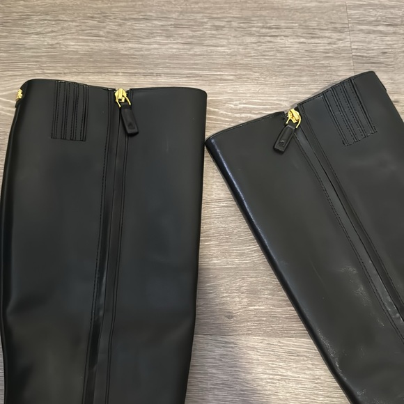 Lauren Ralph Lauren Caelynn Boot in Black Leather - Picture 13 of 16